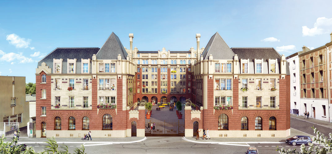 Découverte de la résidence « Blason », ancienne caserne transformée en quartier intergénérationnel, solidaire et culturel, au Havre.